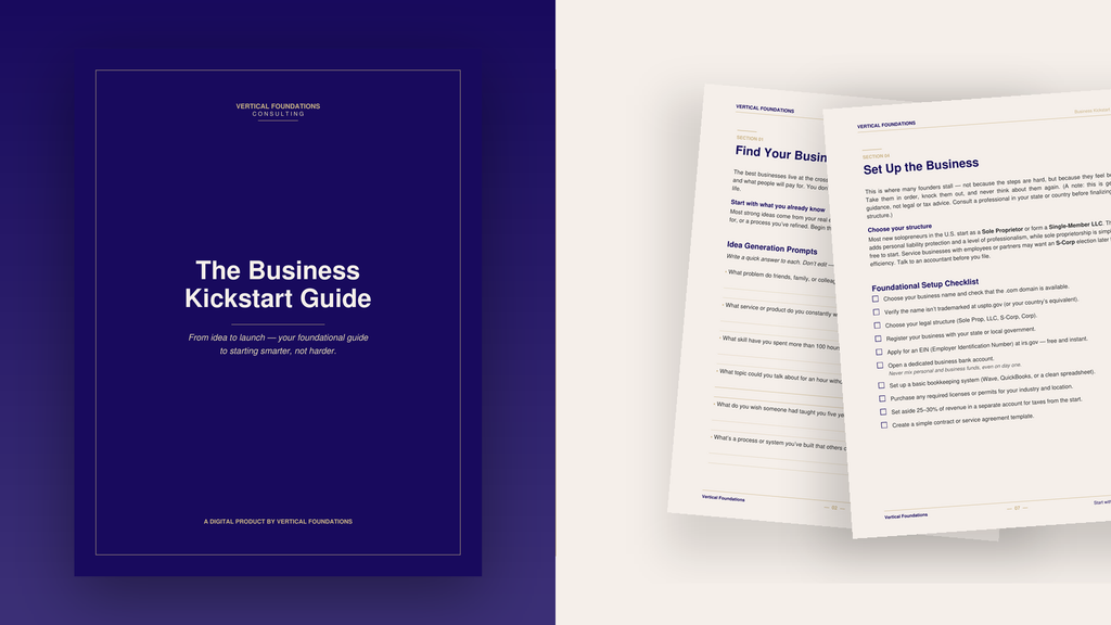 Business Kickstart Guide