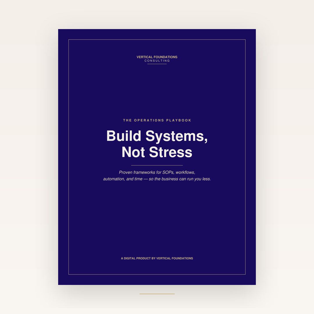 Build Systems, Not Stress