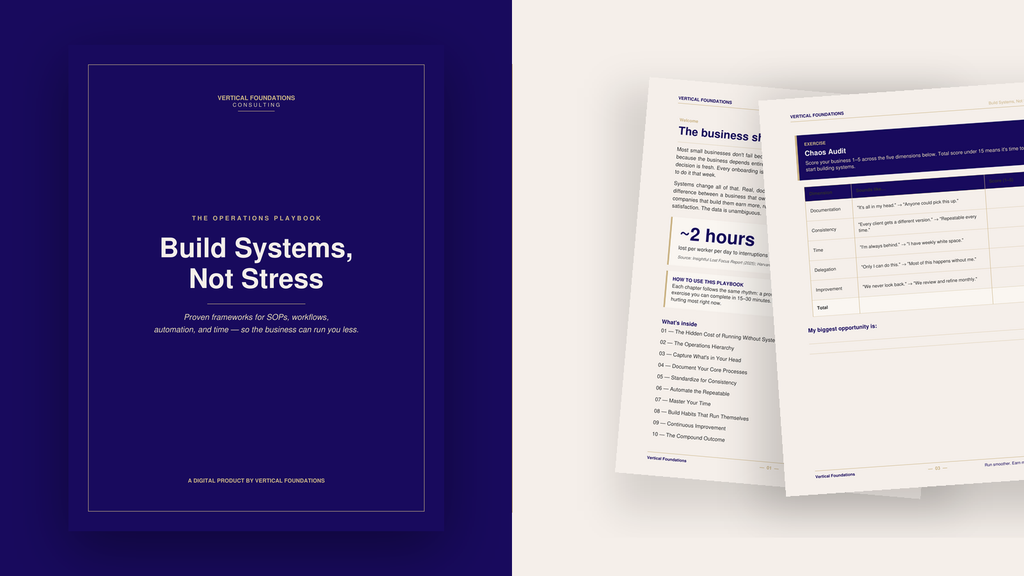 Build Systems, Not Stress
