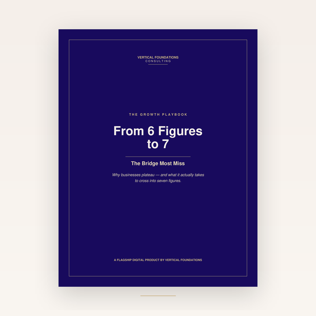 From 6 Figures to 7: The Bridge Most Miss