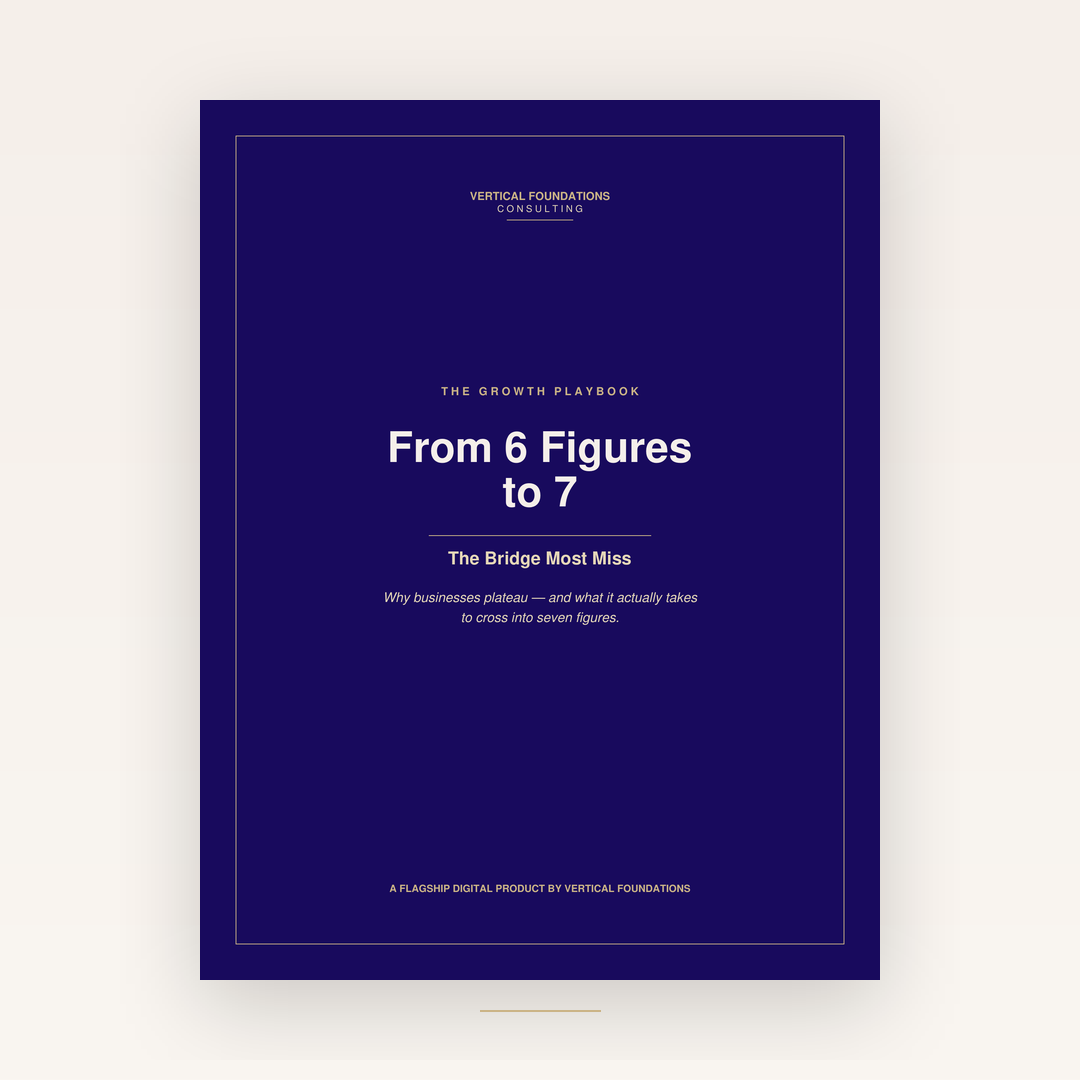 From 6 Figures to 7: The Bridge Most Miss